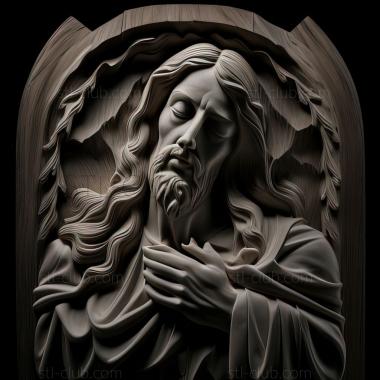 3D model st jesus (STL)